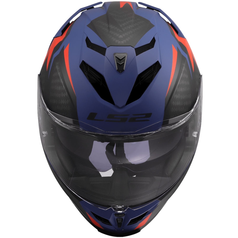Integrálna prilba na motorku LS2 FF818 Storm III Dynamo modro-červená