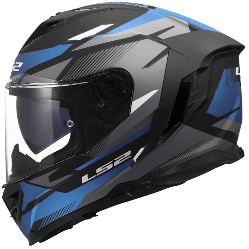Integrálna prilba na motorku LS2 FF818 Storm III Komai čierno-modrá