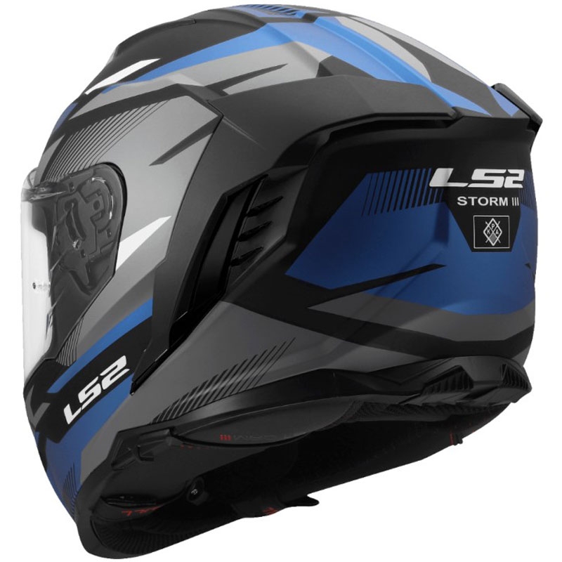 Integrálna prilba na motorku LS2 FF818 Storm III Komai čierno-modrá