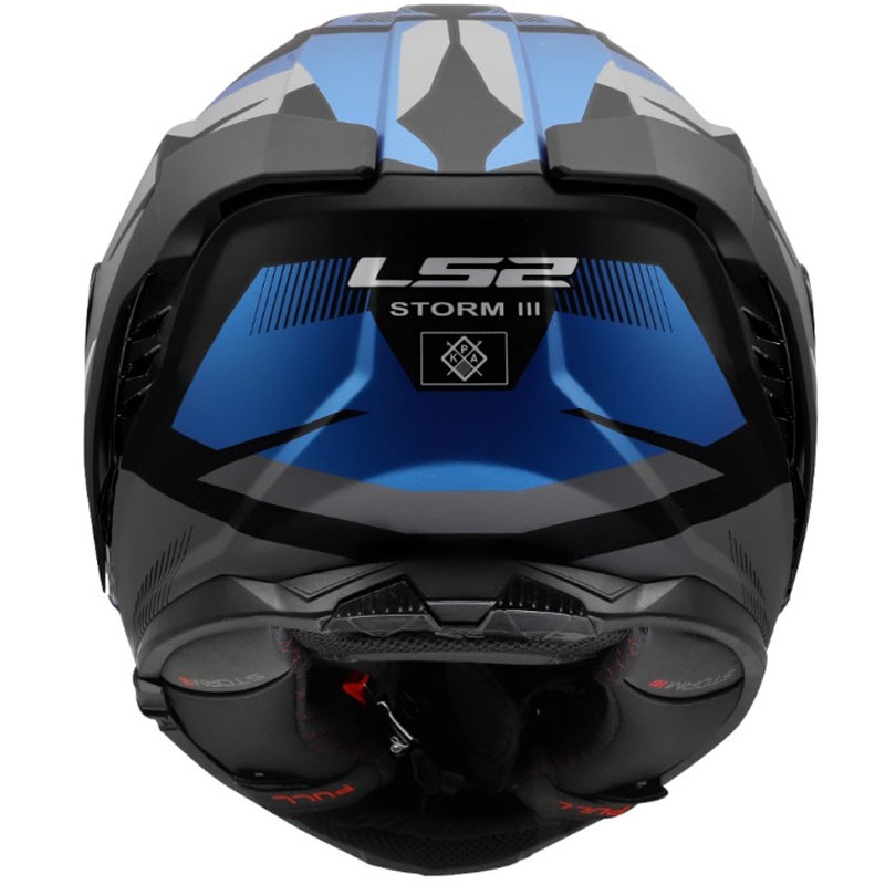 Integrálna prilba na motorku LS2 FF818 Storm III Komai čierno-modrá