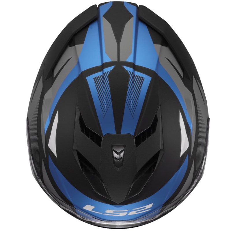 Integrálna prilba na motorku LS2 FF818 Storm III Komai čierno-modrá