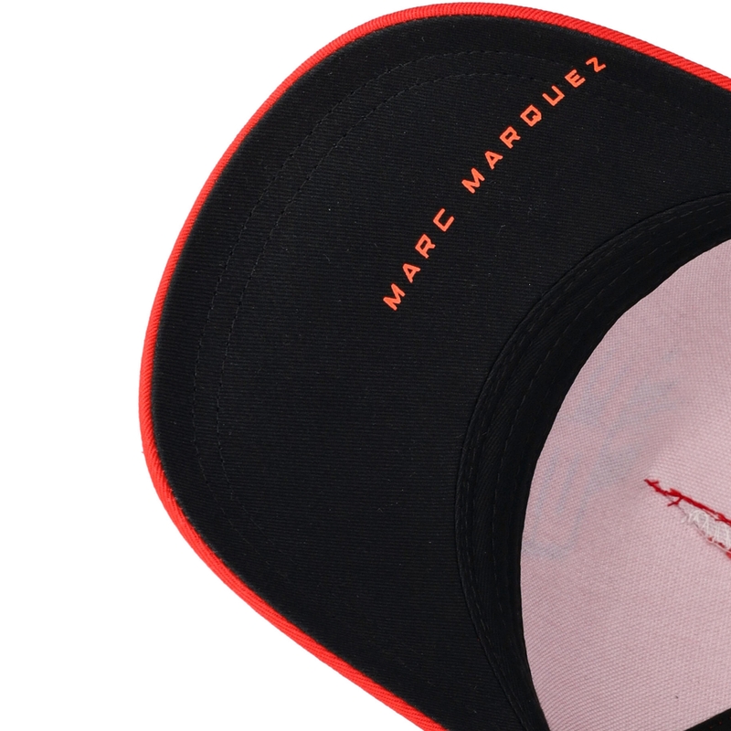Šiltovka Ducati Marc Marquez Baseball Cap 93 and Rectangle Ground čierno-červená