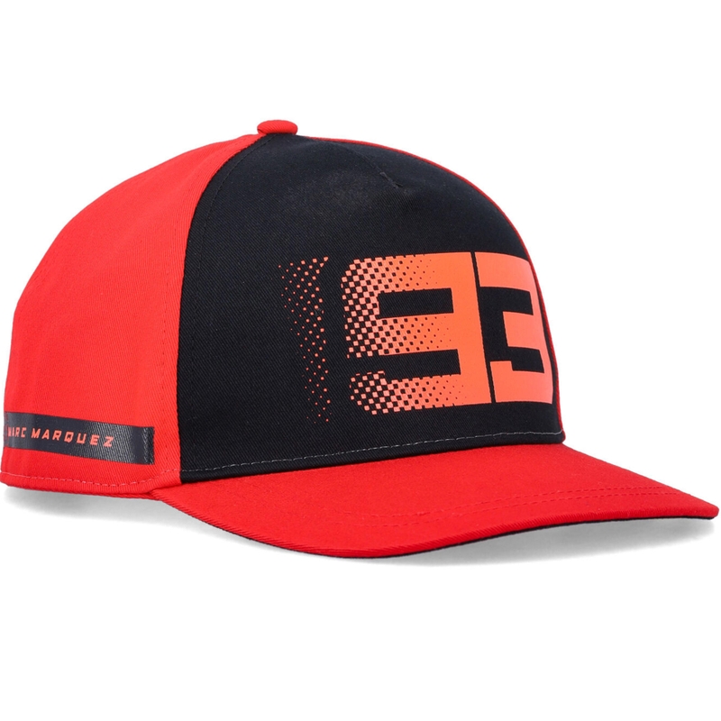 Šiltovka Ducati Marc Marquez Mid Visor Pixelled 93 čierno-červená