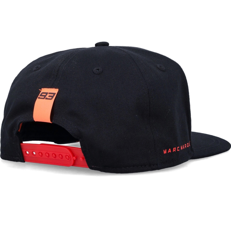 Šiltovka Ducati Marc Marquez Flat Cap 93 Red Rectangles čierna