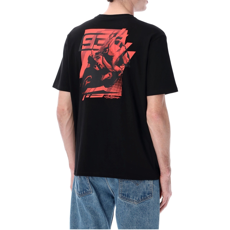 Tričko Ducati Marc Marquez Man 93 Look Back čierne