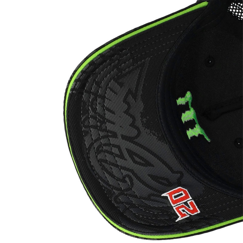 Šiltovka Yamaha Monster Fabio Quartararo Sponsor čierna