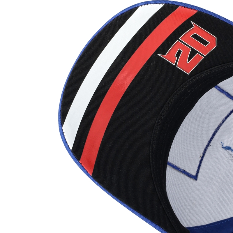Šiltovka Yamaha Fabio Quartararo Baseball Cap 20 čierno-modrá