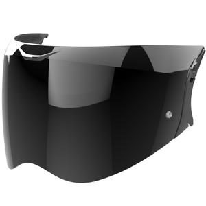 Plexi pre helmy na motorku Airoh Mathisse 2 tmavo dymové