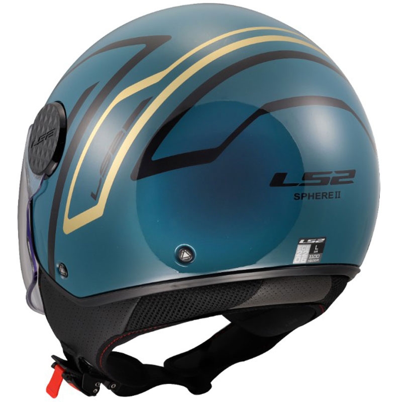 Otvorená prilba na motorku LS2 OF558 Sphere Lux II Minimum tmavo modrozelená