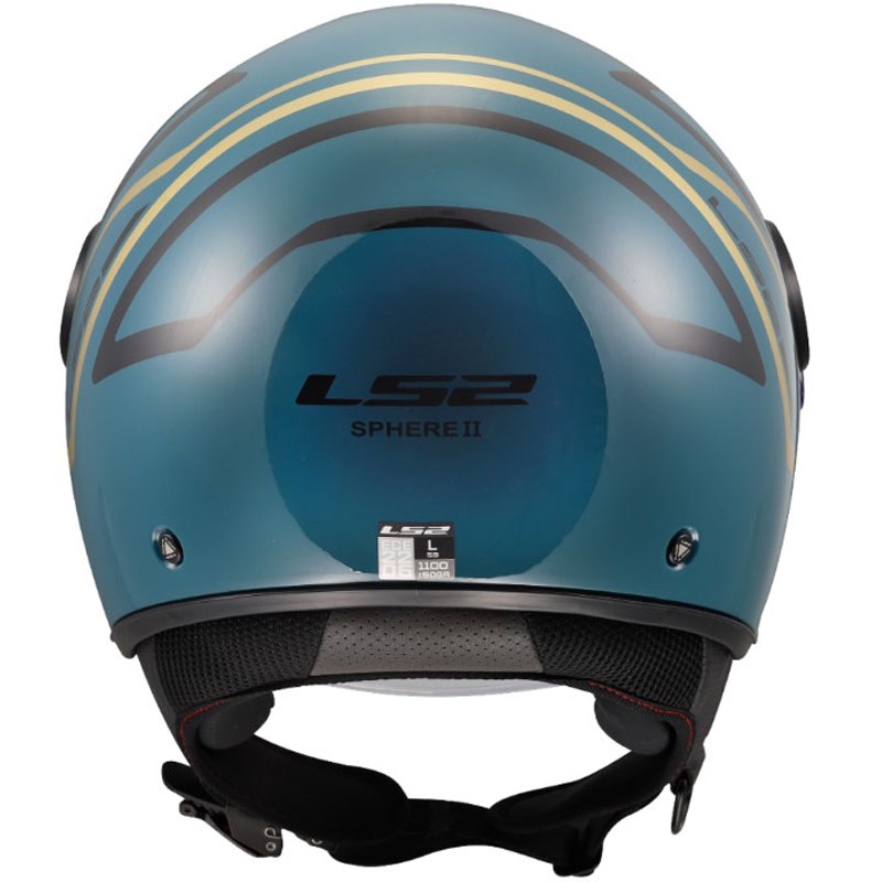 Otvorená prilba na motorku LS2 OF558 Sphere Lux II Minimum tmavo modrozelená