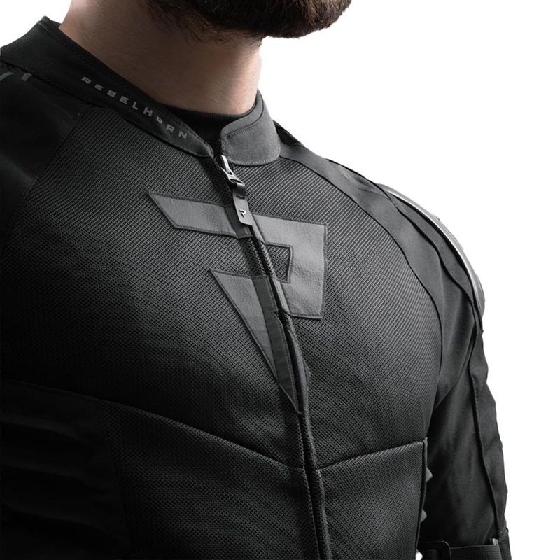 Bunda na motorku Rebelhorn Vandal 2 Air čierna