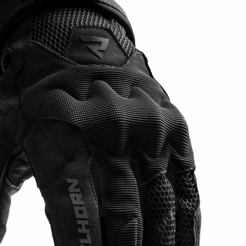 Rukavice na motorku Rebelhorn Core čierne