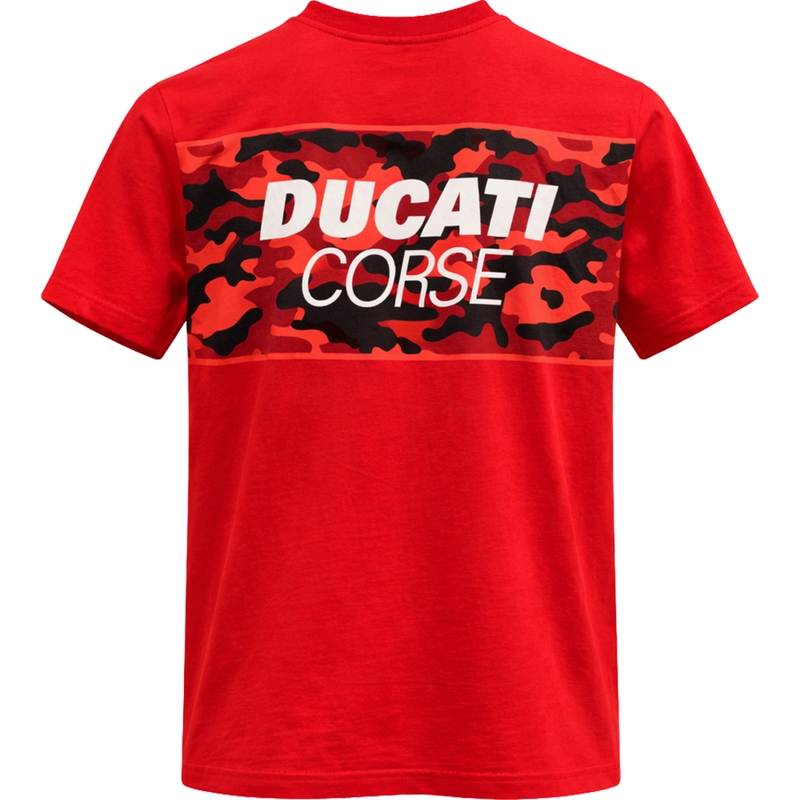 Tričko Ducati Corse CAMU červené