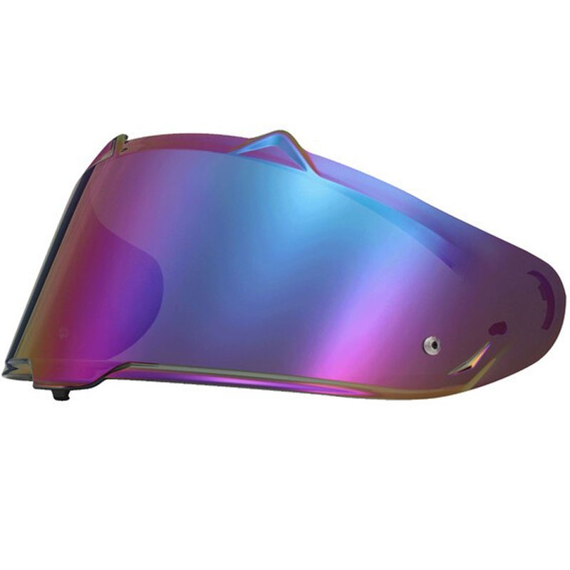 Plexi pre helmy na motorku LS2 FF807 zrkadlovo fialové