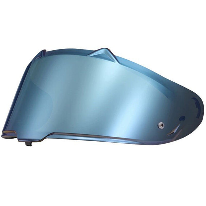 Plexi pre helmy na motorku LS2 FF807 zrkadlovo modré