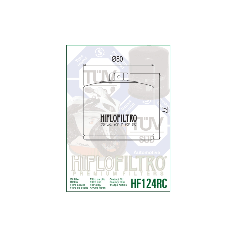 Olejový filter HIFLOFILTRO Racing