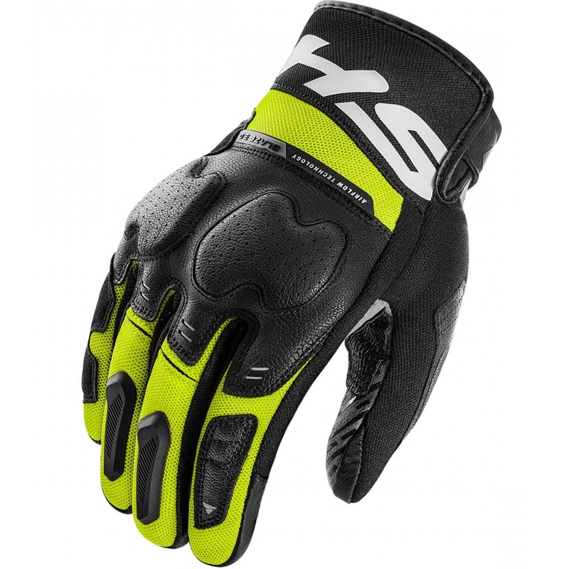 Rukavice na motorku Shima Blaze 3.0 fluo žlté