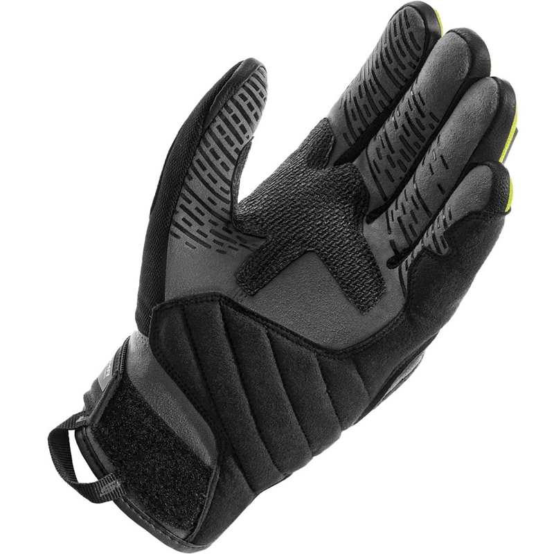 Rukavice na motorku Shima Blaze 3.0 fluo žlté