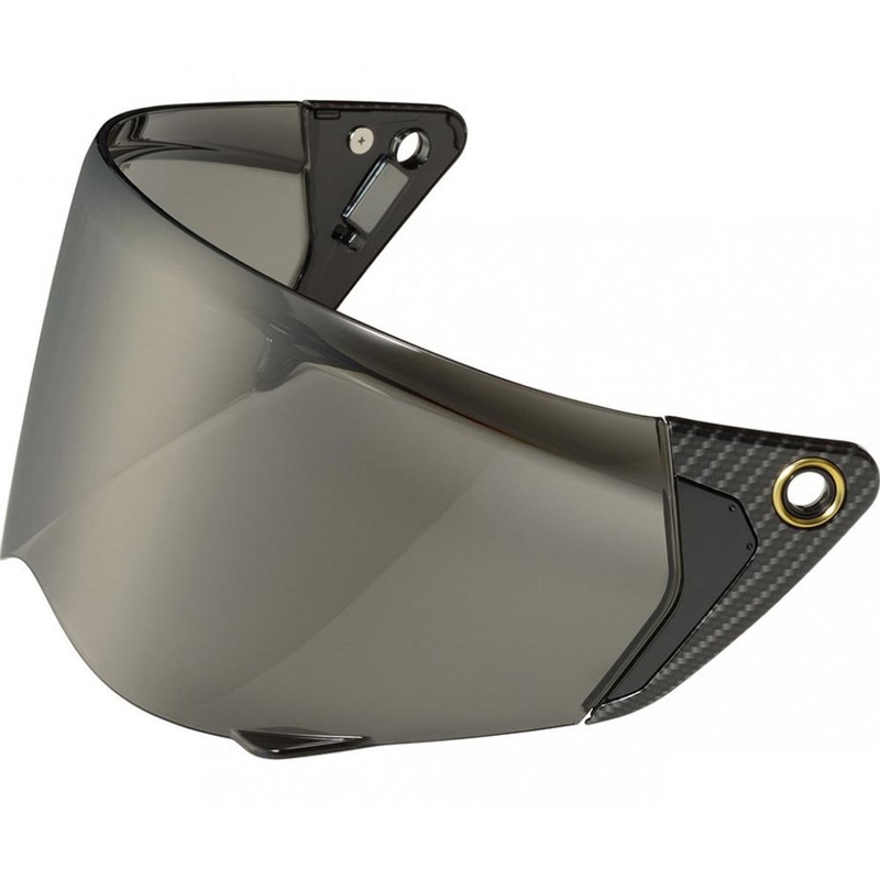 Plexi Scorpion KDF-19 pre prilby na motorku EXO-HX1/CARBON tmavo dymové