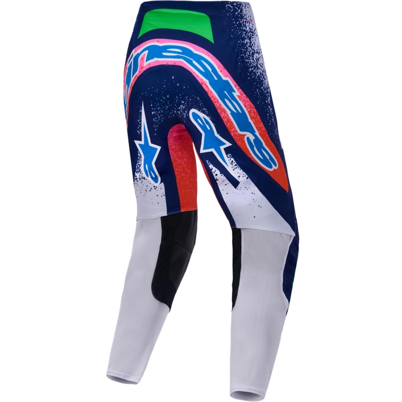 Motokrosové nohavice Alpinestars Supertech limitovaná edícia Records šedo-farebné