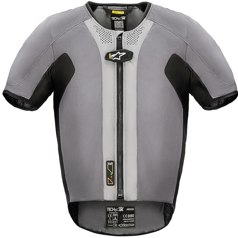 Airbagová vesta Alpinestars TECH-AIR®5 V2 systém šedo-čierna