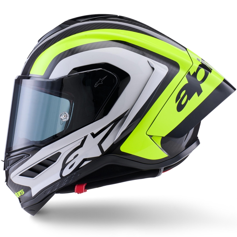 Integrálna helma na motorku Alpinestars Supertech R10 Arius čierno-fluo žlto-biela