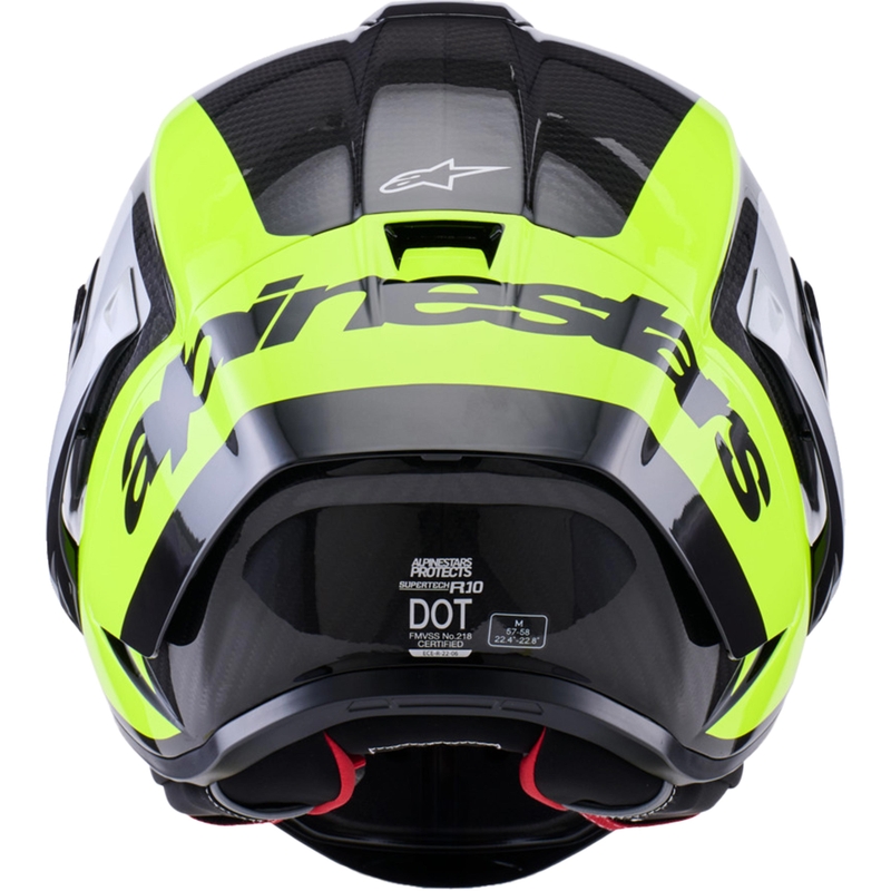 Integrálna helma na motorku Alpinestars Supertech R10 Arius čierno-fluo žlto-biela