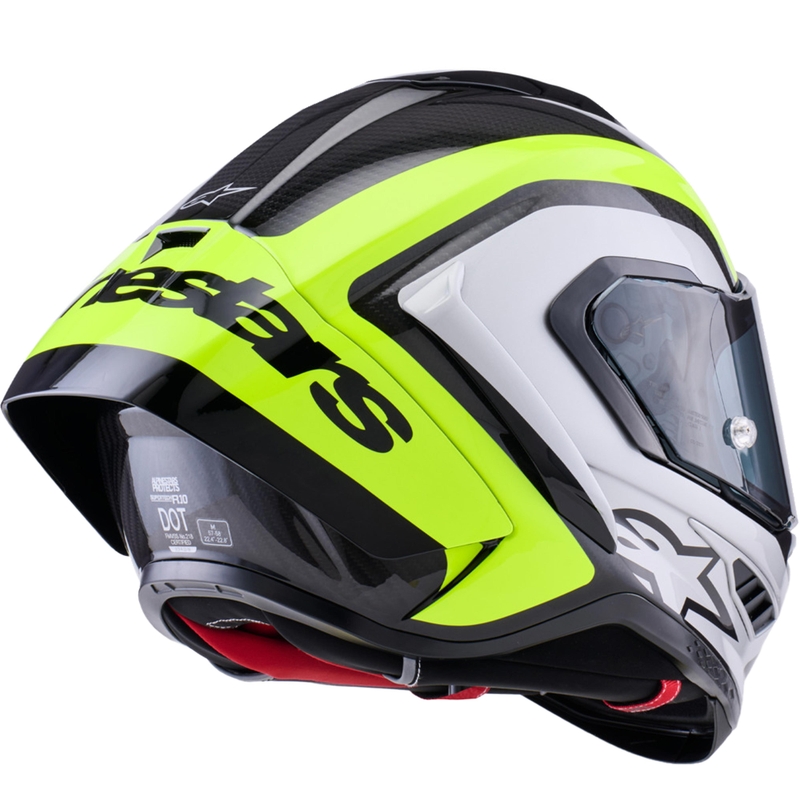 Integrálna helma na motorku Alpinestars Supertech R10 Arius čierno-fluo žlto-biela