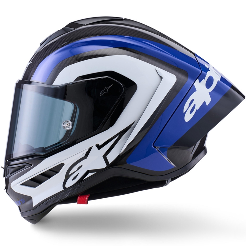 Integrálna helma na motorku Alpinestars Supertech R10 Arius čierno-modro-biela