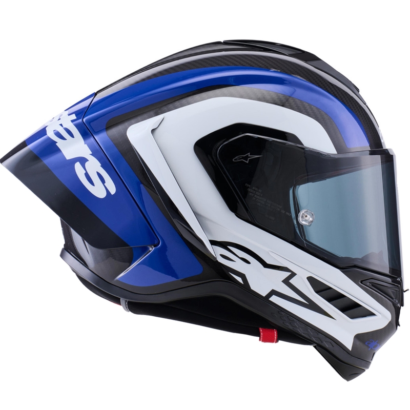 Integrálna helma na motorku Alpinestars Supertech R10 Arius čierno-modro-biela