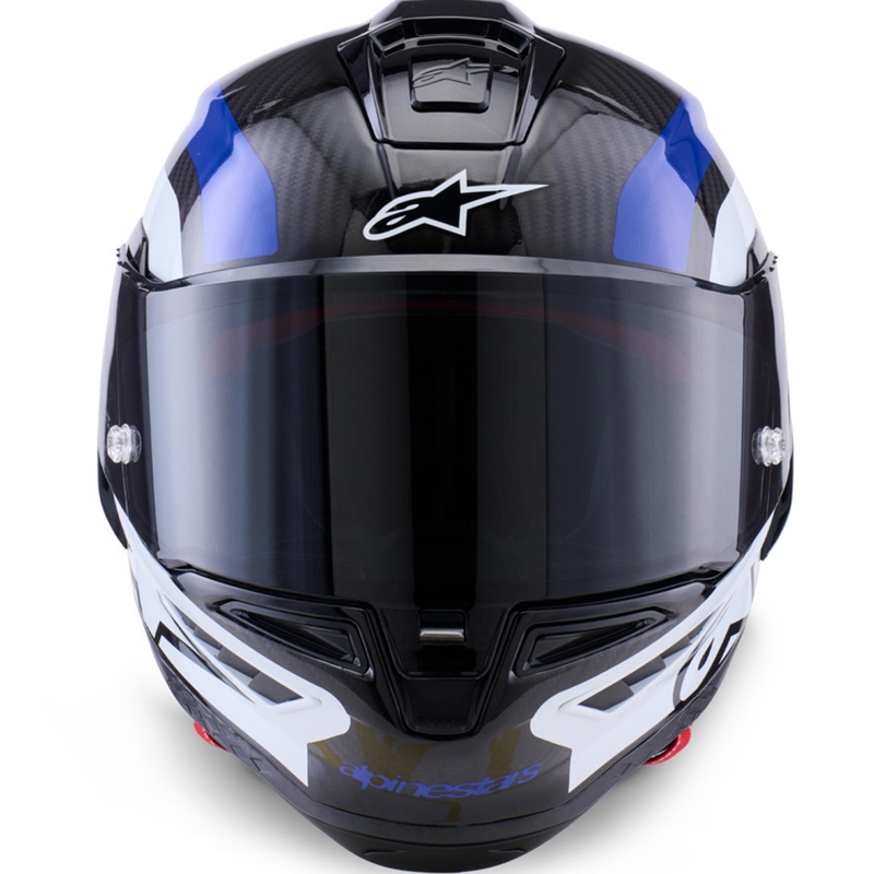 Integrálna helma na motorku Alpinestars Supertech R10 Arius čierno-modro-biela