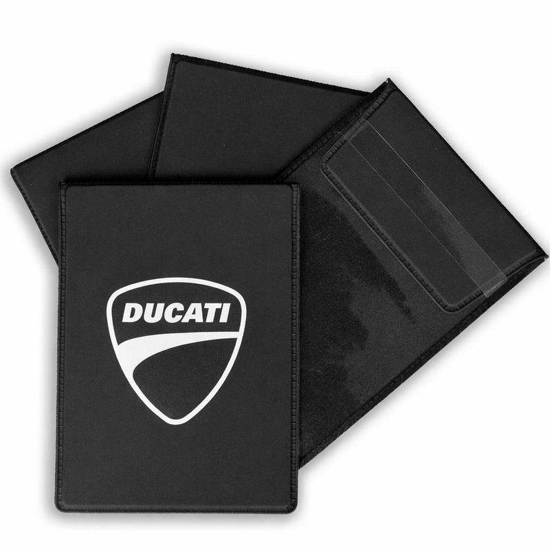 Obal na technický preukaz Ducati čierno-biele logo