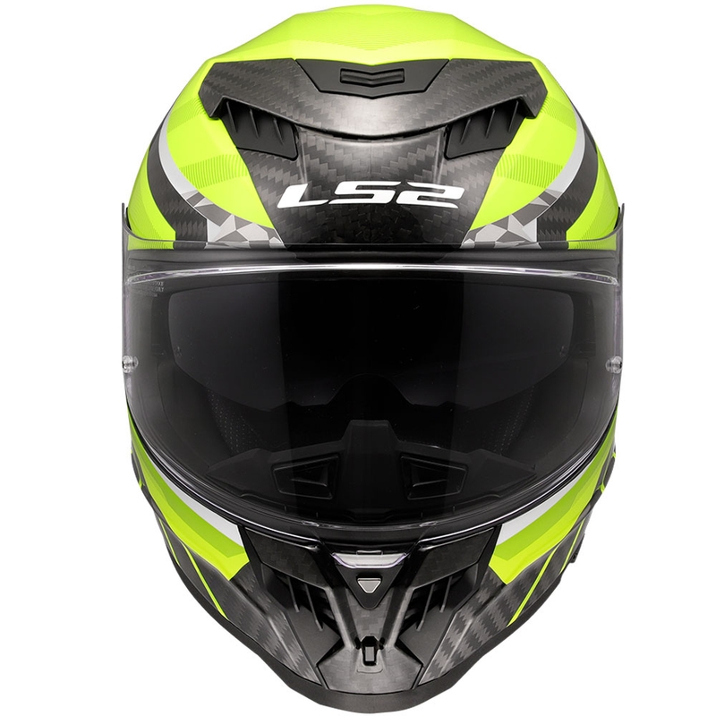 Integrálna helma na motorku LS2 FF807 Dragon Trax fluo žltá