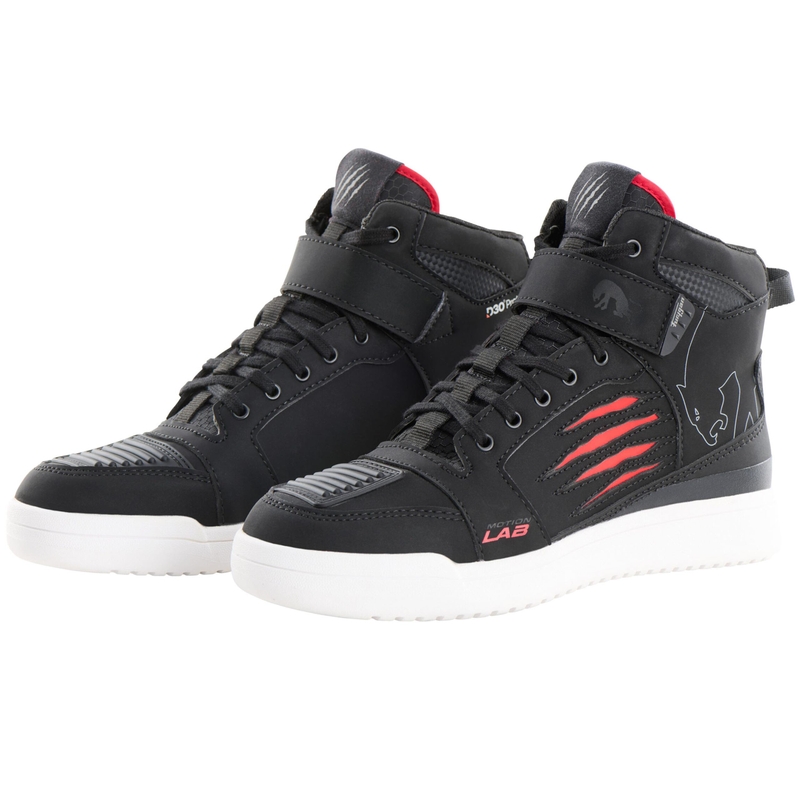 Topánky na motorku Furygan Tarmac D3O® čierno-červené