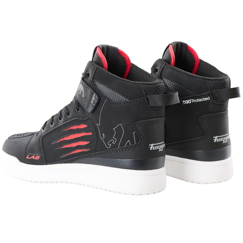 Topánky na motorku Furygan Tarmac D3O® čierno-červené