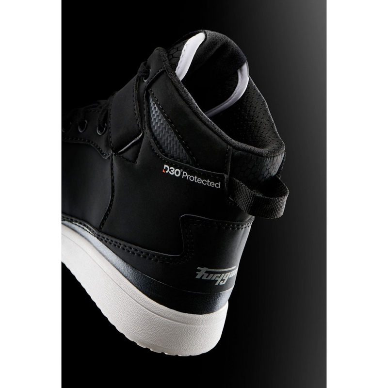 Topánky na motorku Furygan Tarmac D3O® čierno-biele
