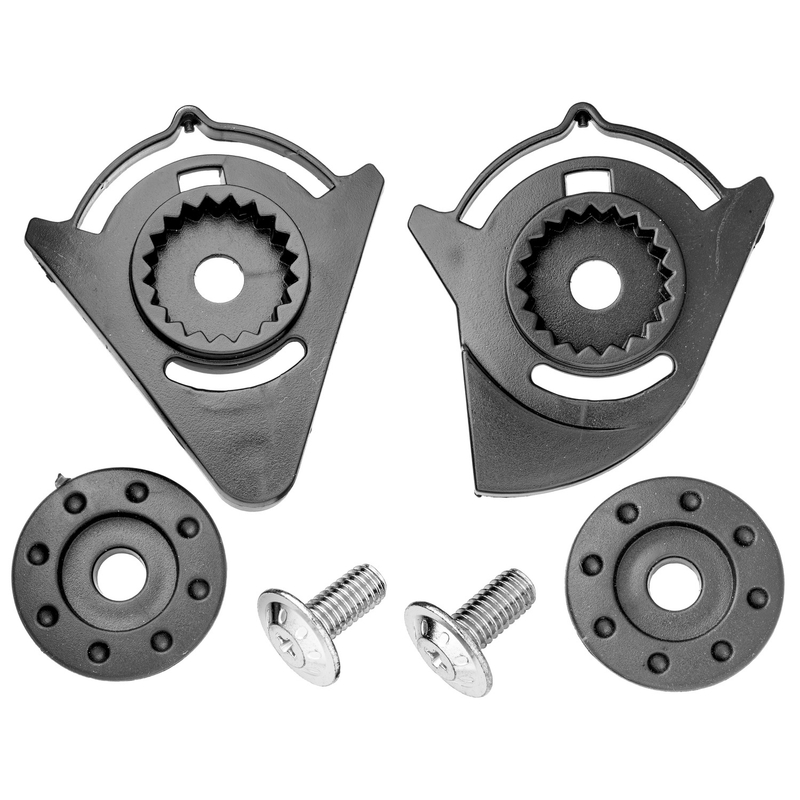 Mechanizmus plexi pre helmy na motorku NOX N350 čierny