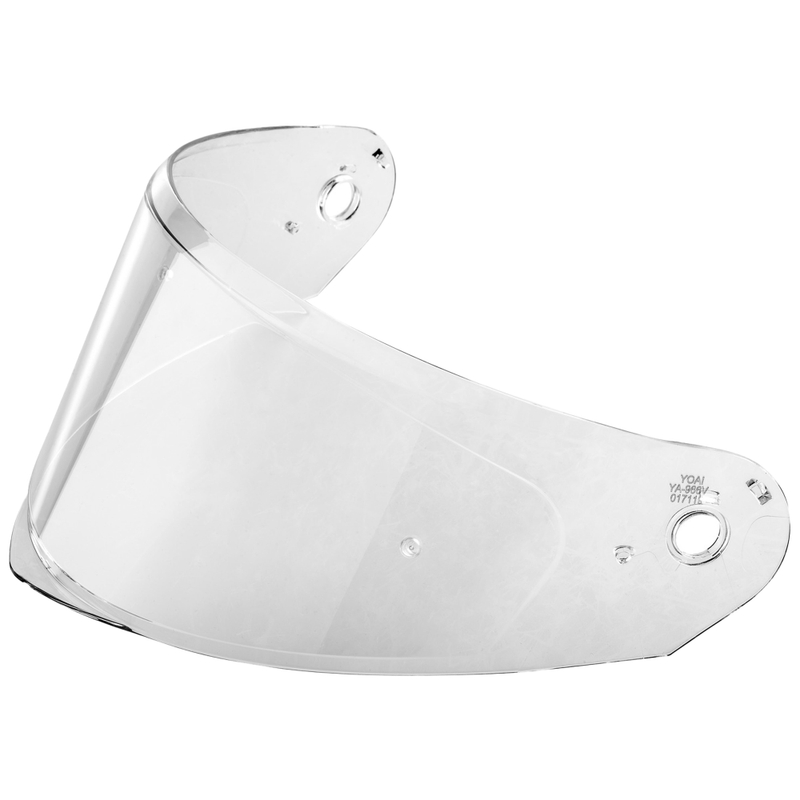 Plexi pre helmy na motorku NOX N350 s prípravou pre Pinlock číre