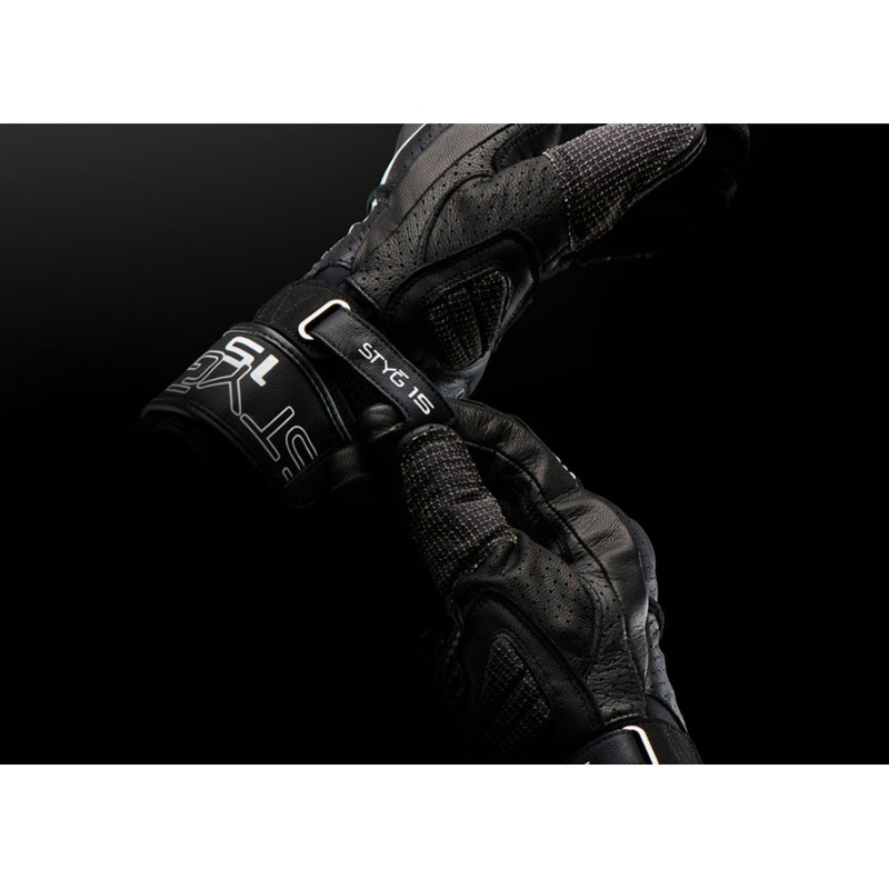 Rukavice na motorku Furygan STYG 15 Vented čierno-biele