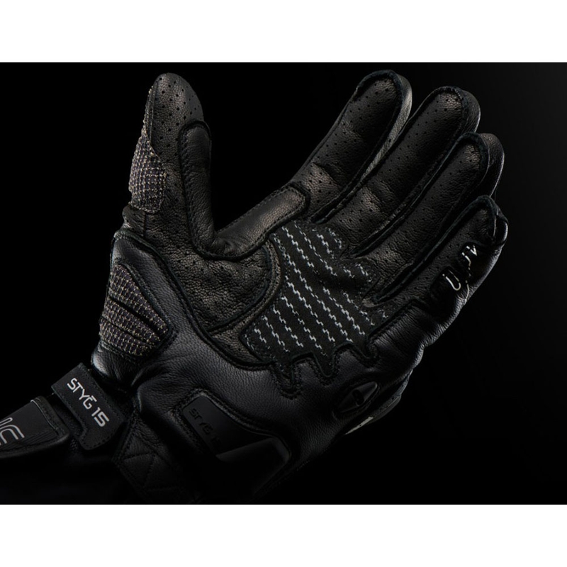 Rukavice na motorku Furygan STYG 15 Vented čierno-biele