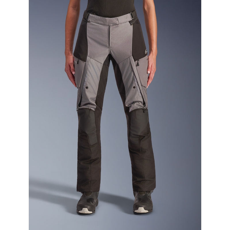 Dámske nohavice na motorku Alpinestars Stella Andes V4 Drystar čierno-tmavo šedé