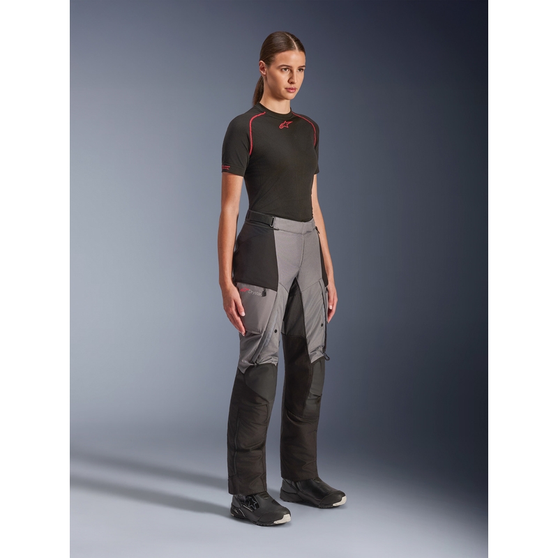 Dámske nohavice na motorku Alpinestars Stella Andes V4 Drystar čierno-tmavo šedé