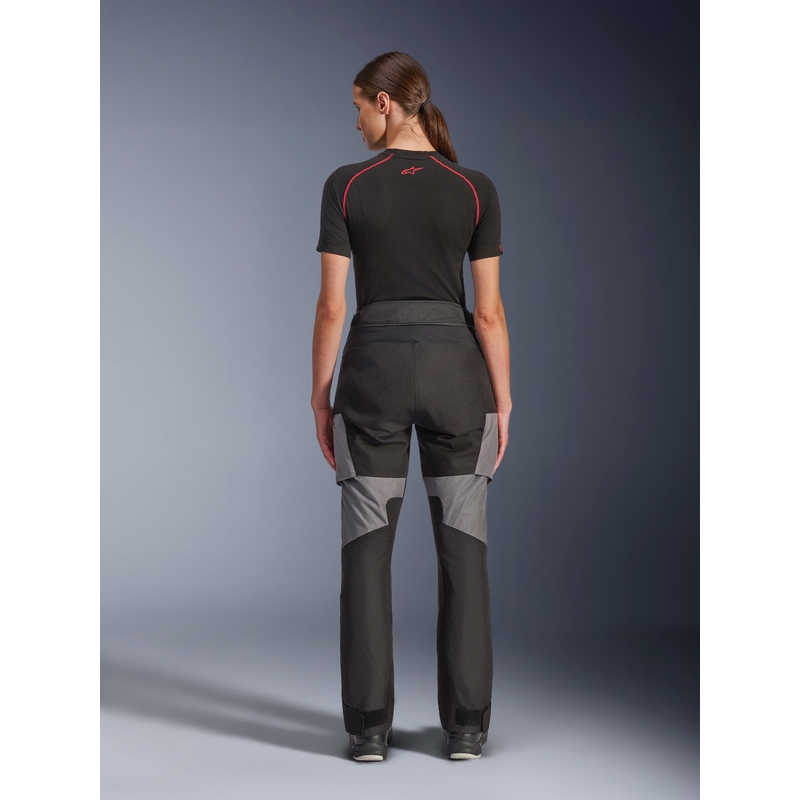 Dámske nohavice na motorku Alpinestars Stella Andes V4 Drystar čierno-tmavo šedé