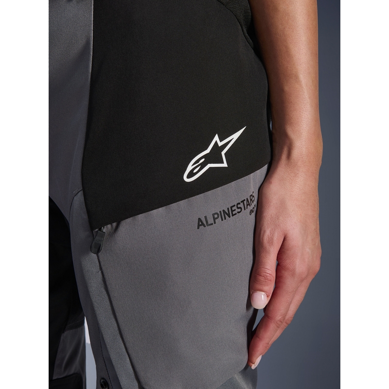 Dámske nohavice na motorku Alpinestars Stella Andes V4 Drystar čierno-tmavo šedé