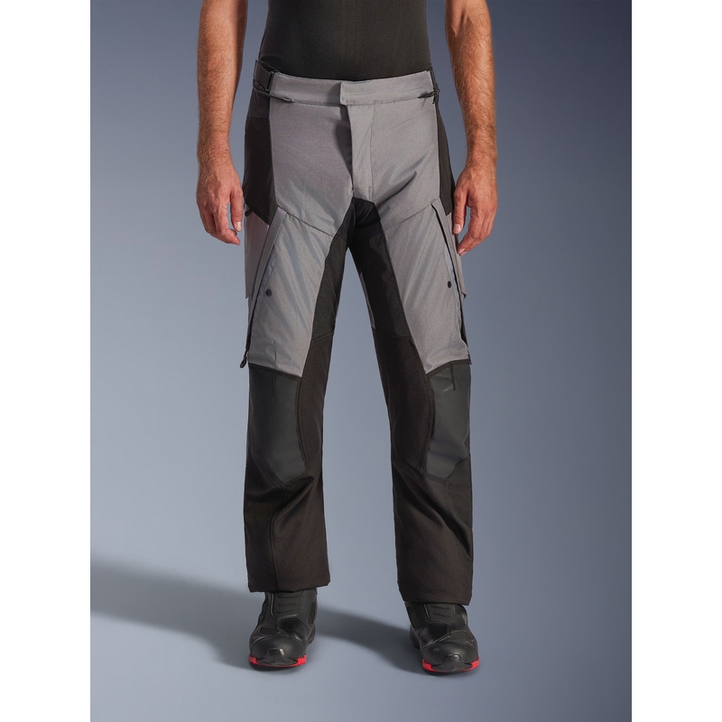 Nohavice na motorku Alpinestars Andes V4 Drystar čierno-tmavo šedé