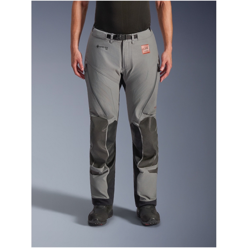 Skrátené nohavice na motorku Alpinestars Nazca 3L Gore-Tex PRO tmavo šedo-čierne