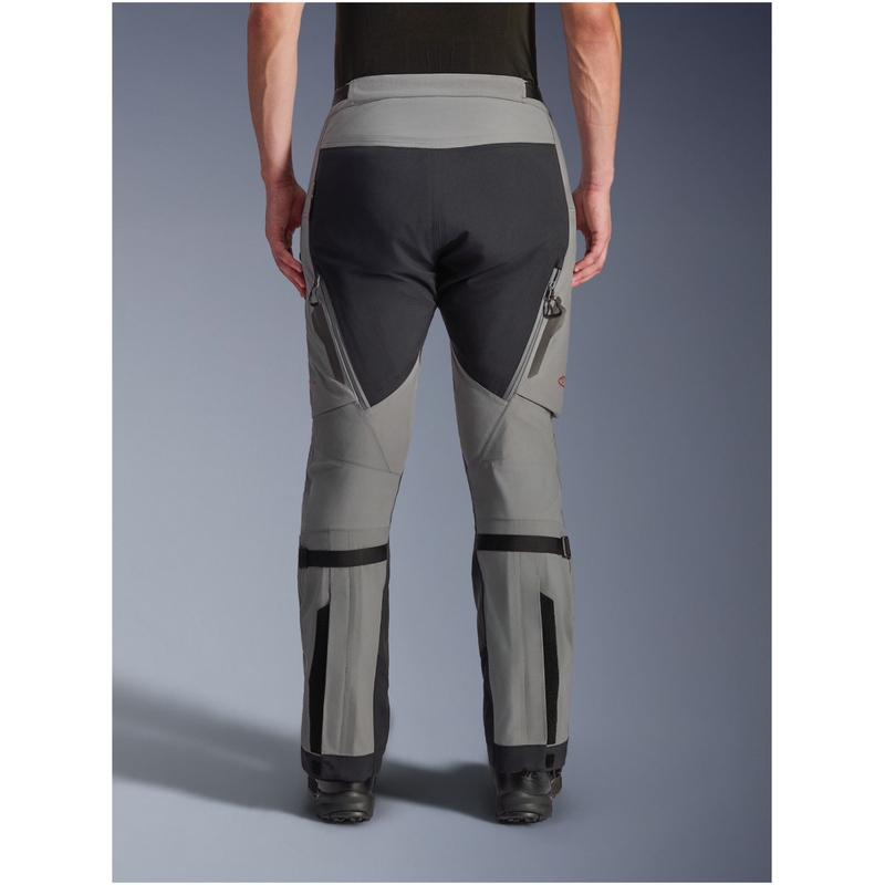 Skrátené nohavice na motorku Alpinestars Nazca 3L Gore-Tex PRO tmavo šedo-čierne