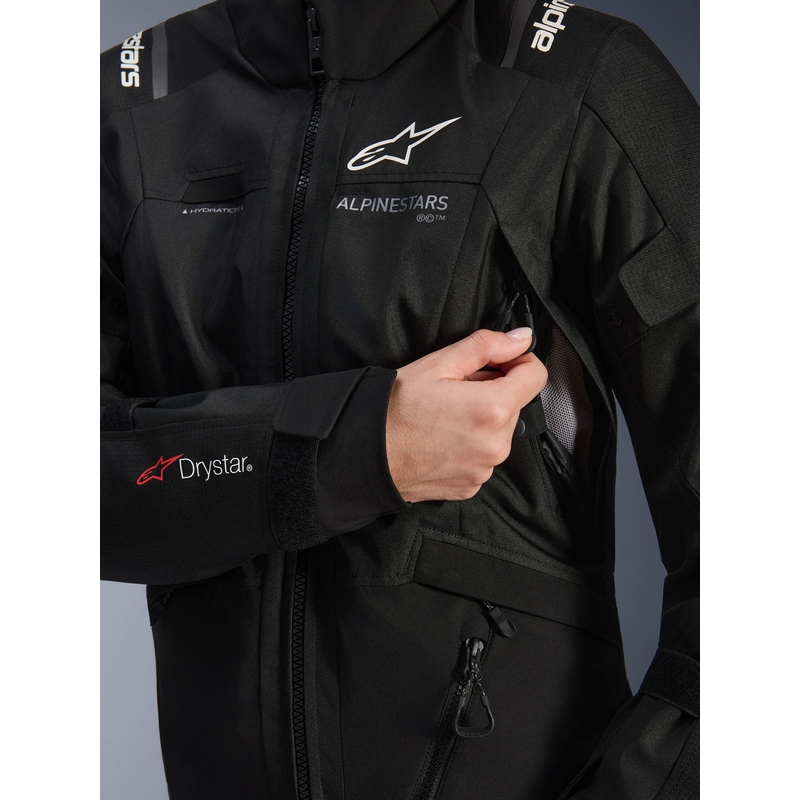 Dámska bunda na motorku Alpinestars Stella Andes V4 Drystar čierna