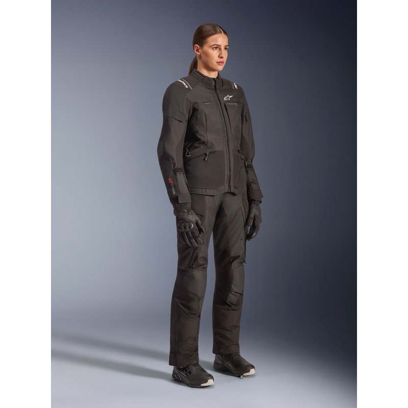 Dámska bunda na motorku Alpinestars Stella Andes V4 Drystar čierna