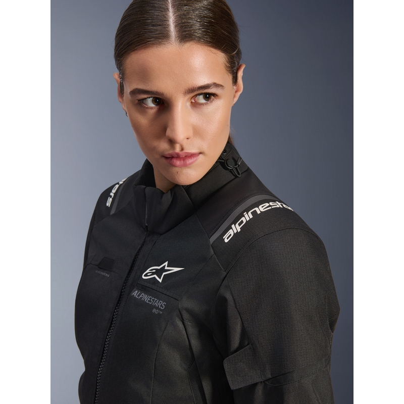 Dámska bunda na motorku Alpinestars Stella Andes V4 Drystar čierna